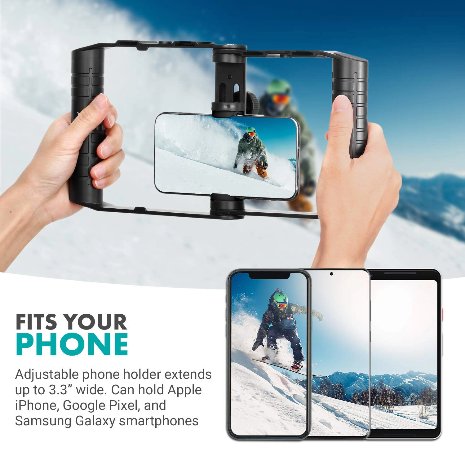 Movo SPR-20 Foldable Smartphone Video Rig Cage