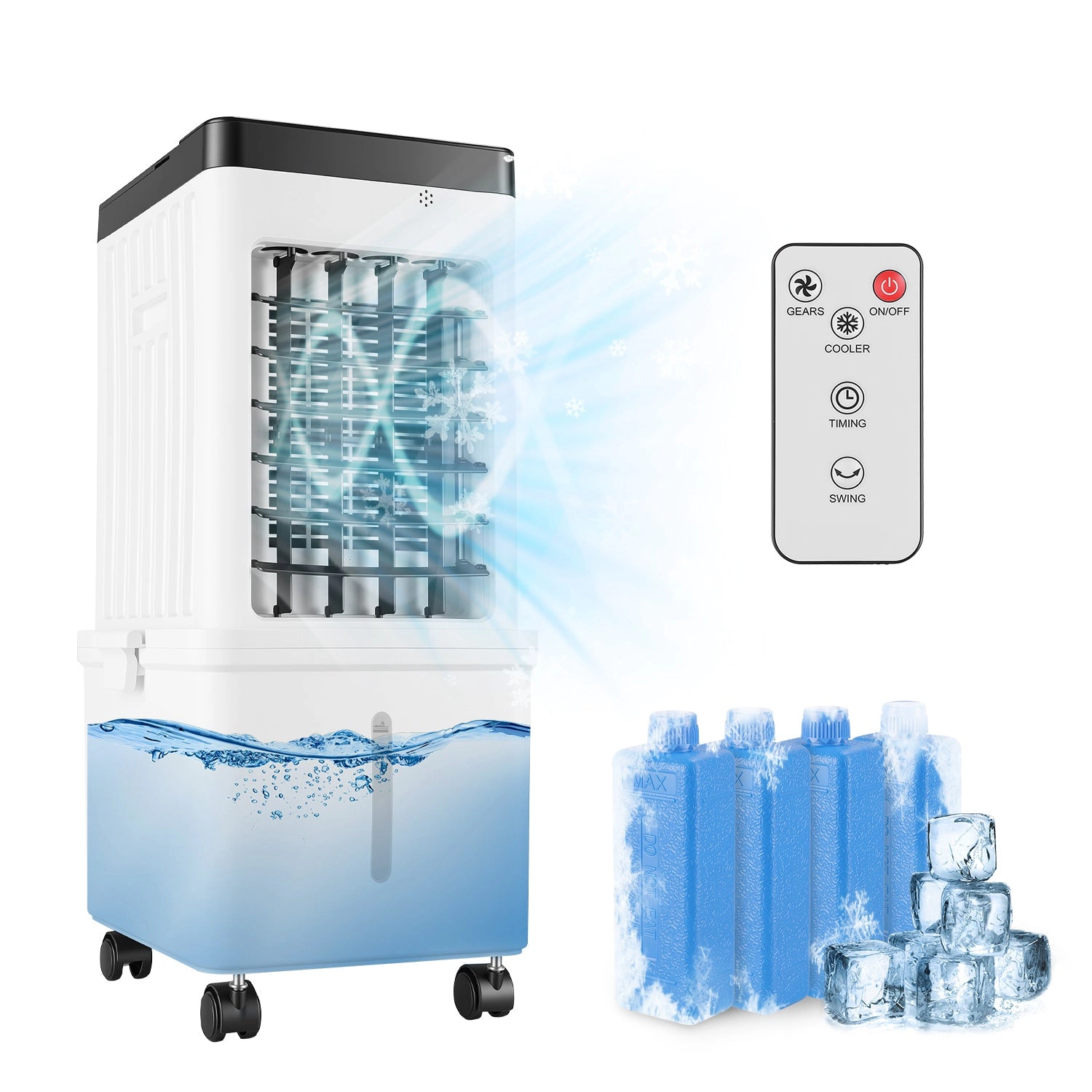 GBruno 12L Evaporative Air Cooler With Remote Control