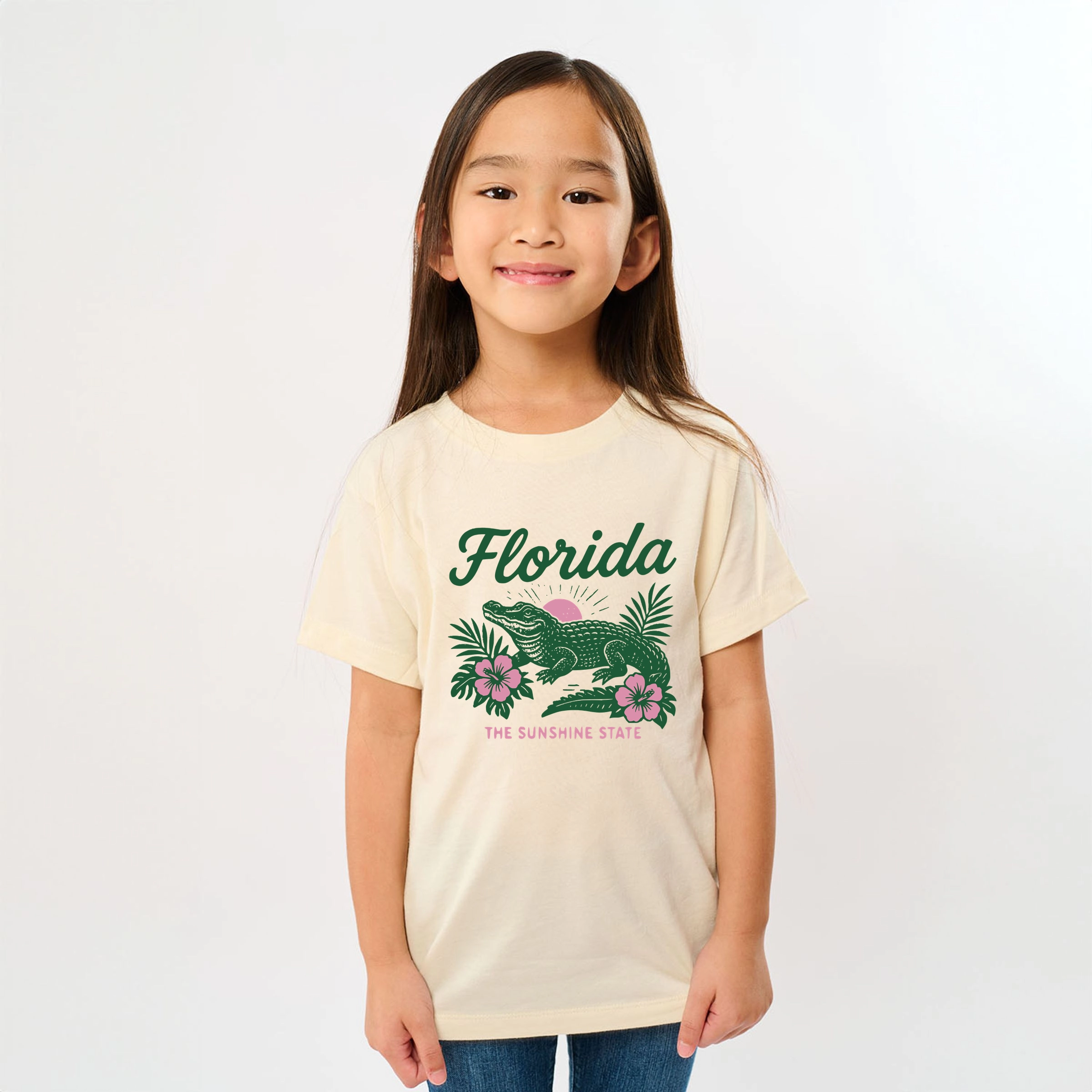 The Juniper Shop - Youth Short Sleeve Graphic T-Shirt Florida Alligator