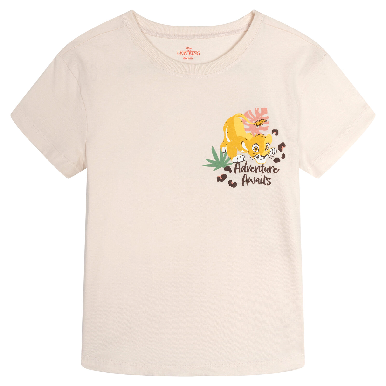 Disney Girls' 2-Piece T-Shirt and Bike Shorts Set
