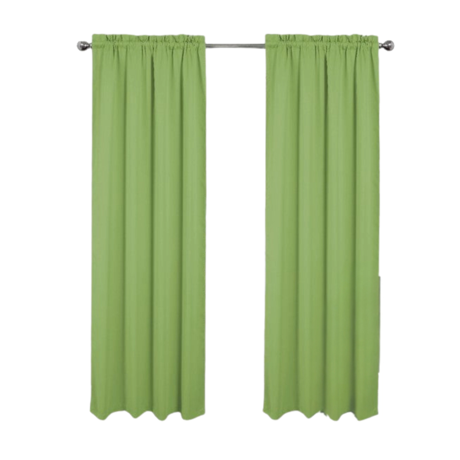 RT Designers Collection 100% Polyester Twilight Blackout Rod Pocket Curtain Panel 54" x 84" Sage