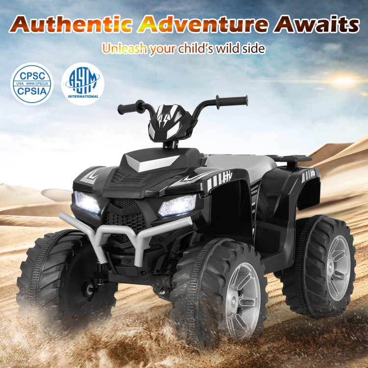 Hivvago 24V Kids Ride-On Electric ATV with Wireless Connection for Toddlers 3-8 Years Old