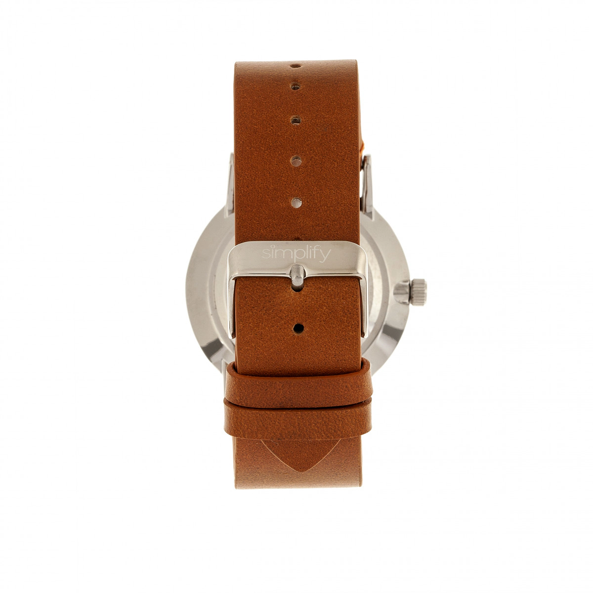 Simplify The 5100 Leather-Band Watch