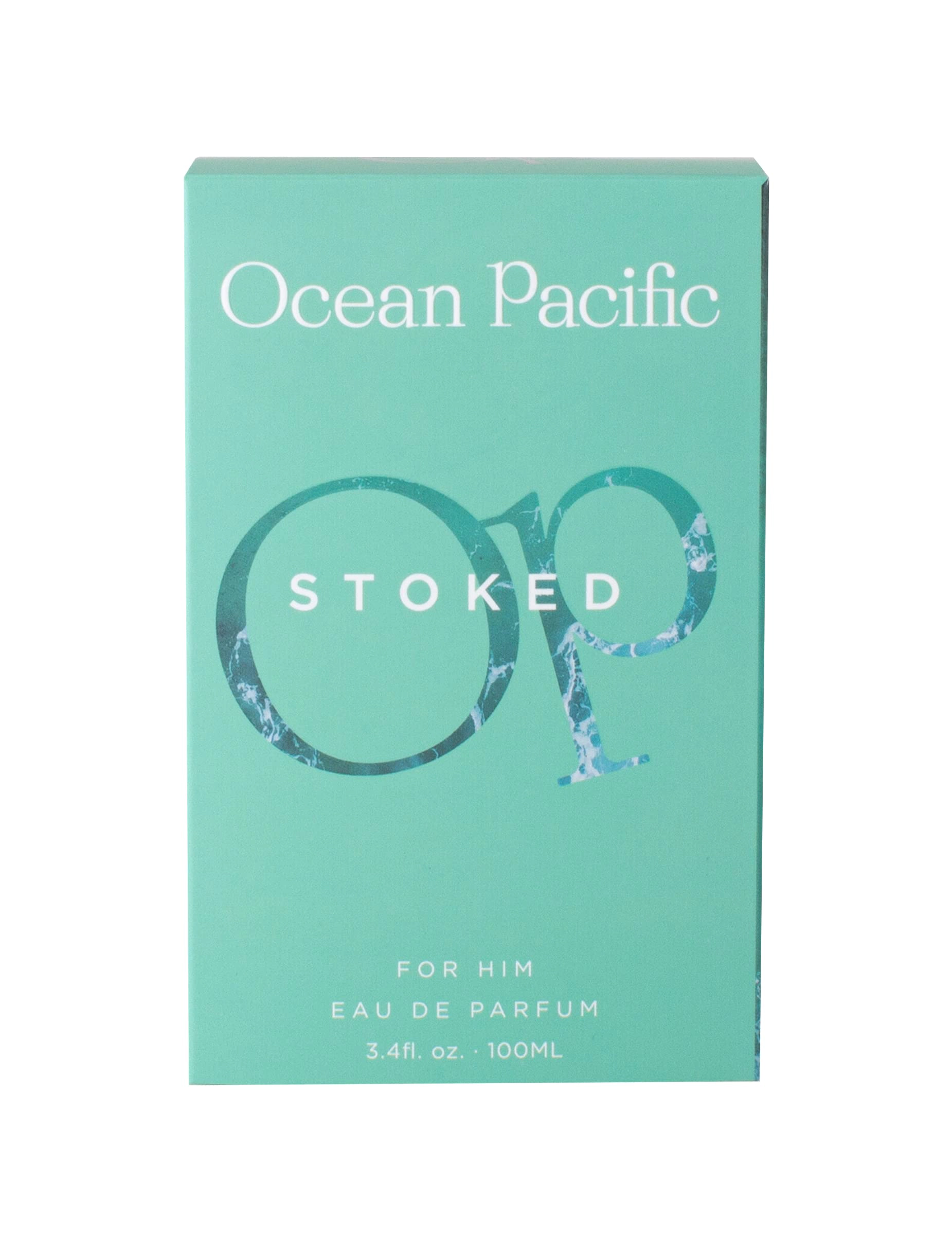 Ocean Pacific Stoked Eau de Parfum for Men - 3.4 Fl Oz