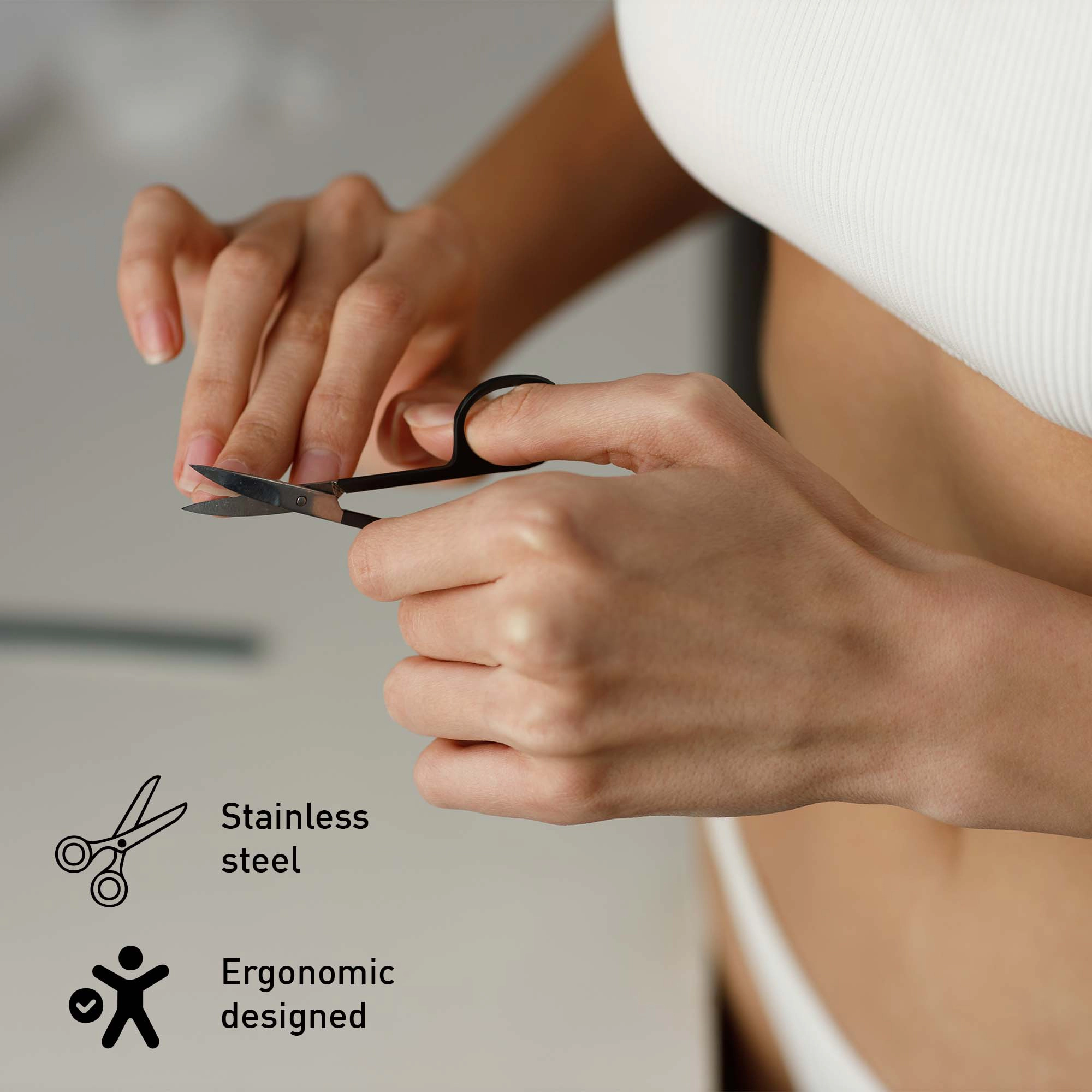 Pursonic Unisex Professional Nail Care Bundle: Nail Clippers, Stainless Steel Scissors & Electric Nail Trimmer Kit