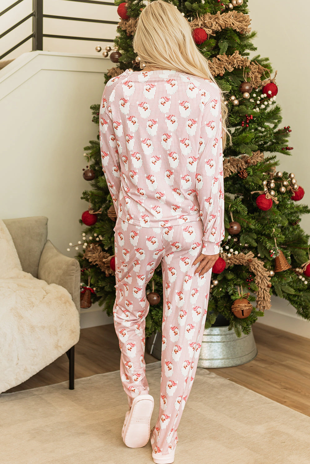 Threaded Pear Women's Georgia Two Piece Lounge Set