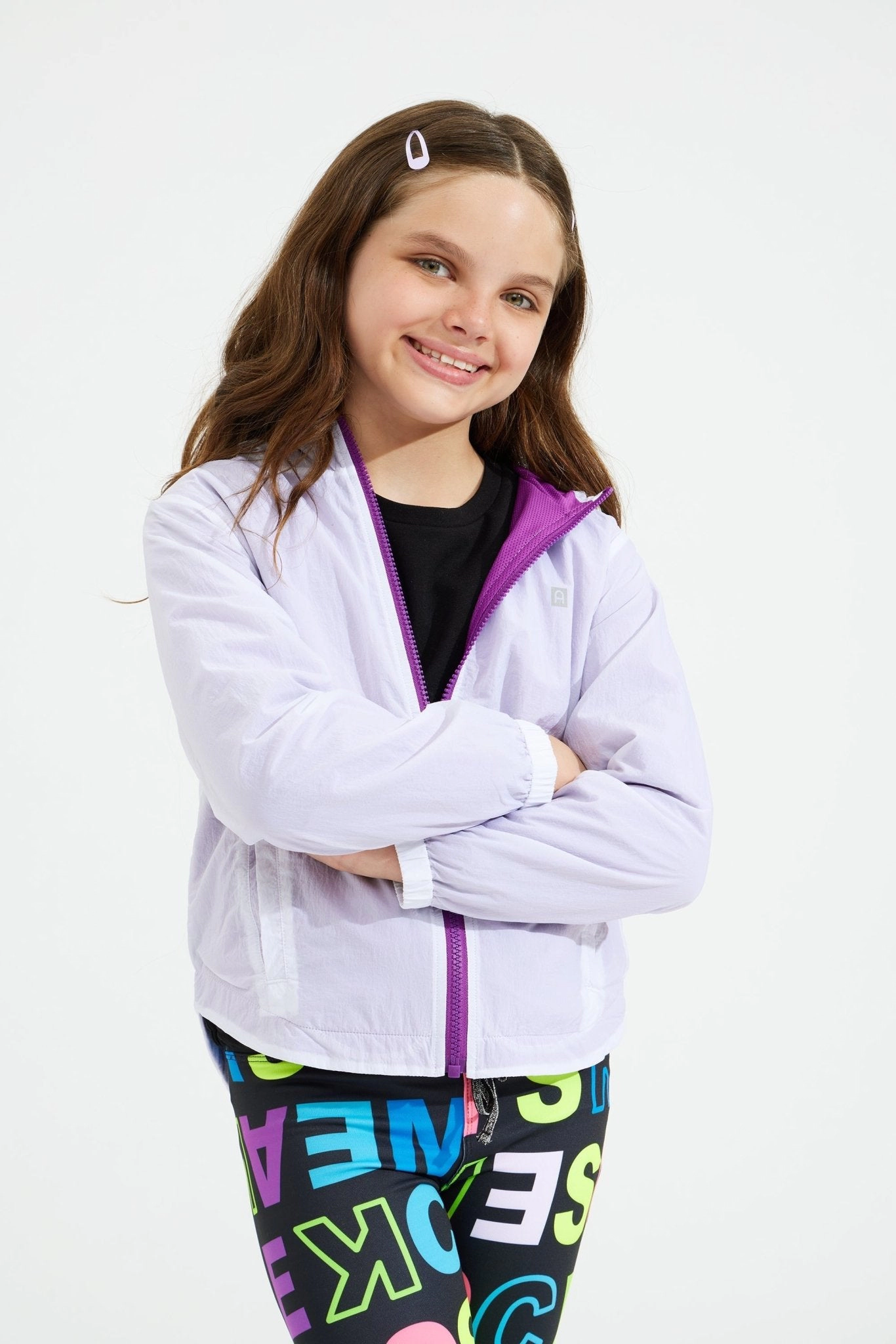 Rockets of Awesome Nylon Pop Windbreaker for Girls