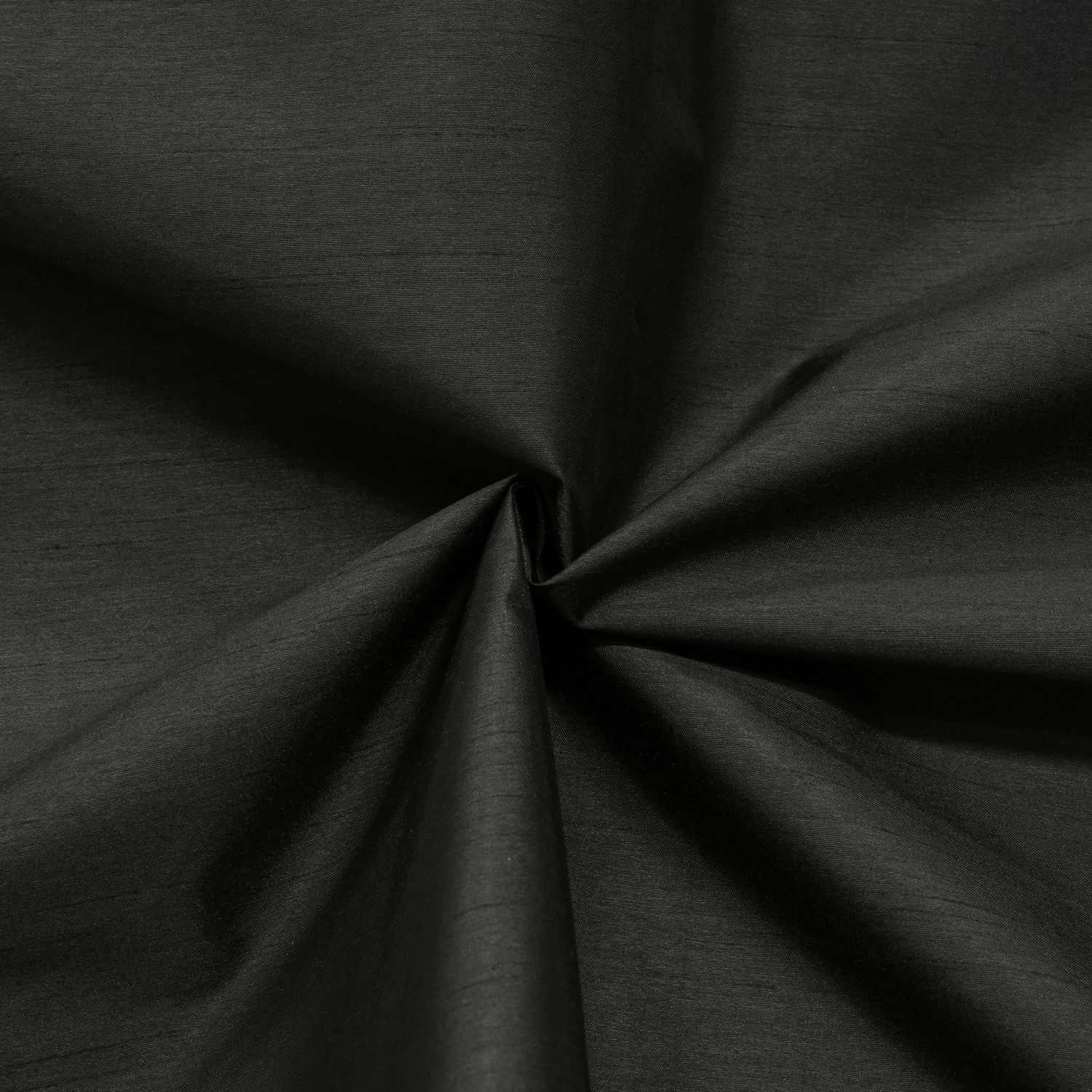 Thermaplus 100% Polyester Glacier Balance Temperature Solid Faux Silk Blackout Grommet Curtain Panel 52" x 108" Black