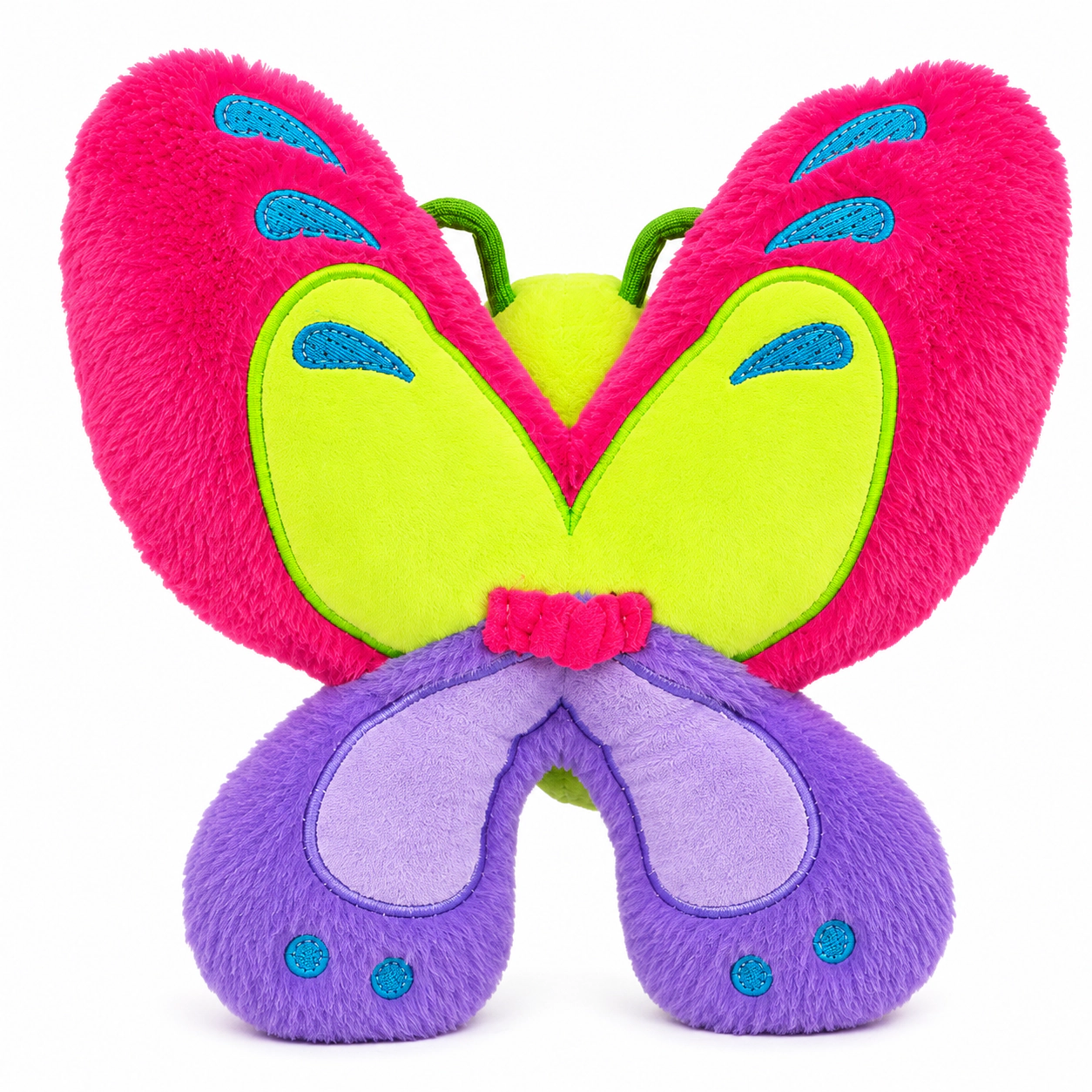 Auswella Plush Flutter into Fun with Our Pink and Purple Butterfly Plush Animal