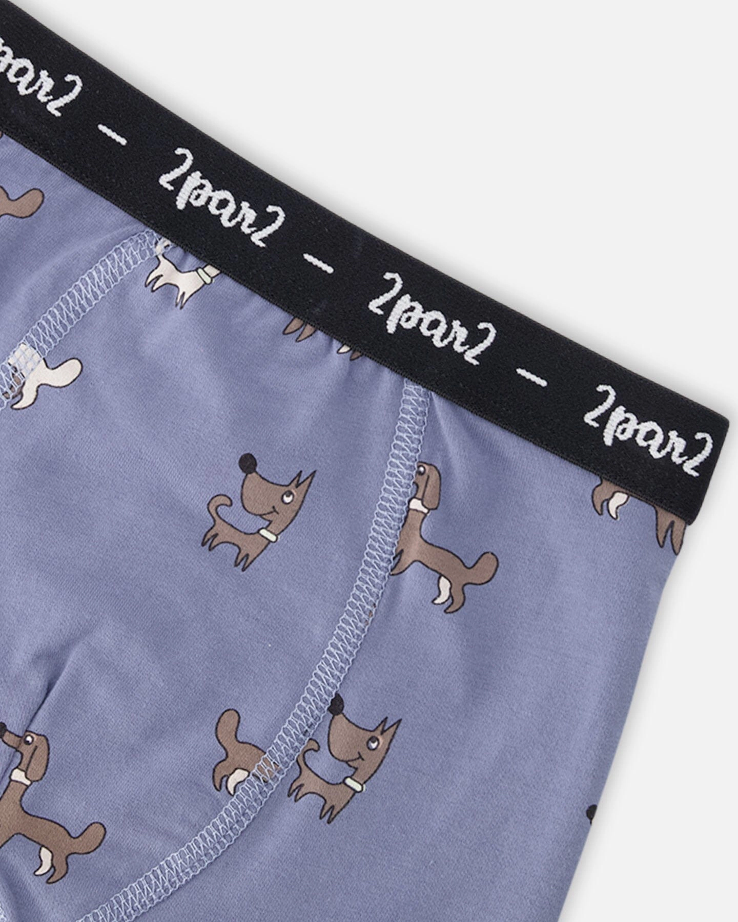 Deux par Boys Organic Cotton Printed Boxers Pack Of 3