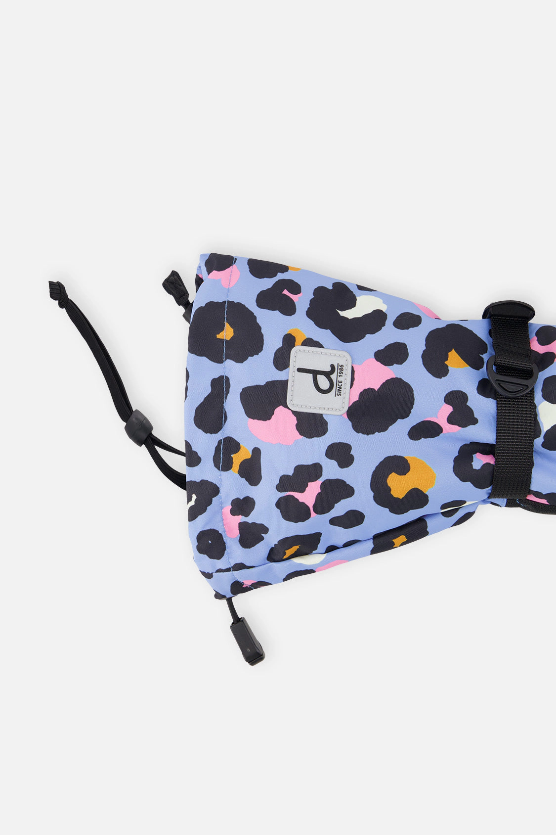 Deux par Girls Teknik Leopard Print Cordura-Reinforced Winter Mittens