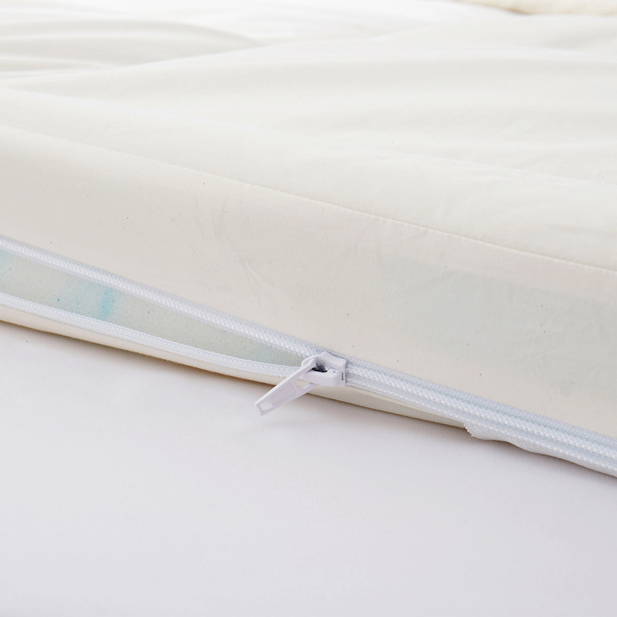 Unikome 100% Organic Cotton Slow Rebound Memory Foam Mattress Topper