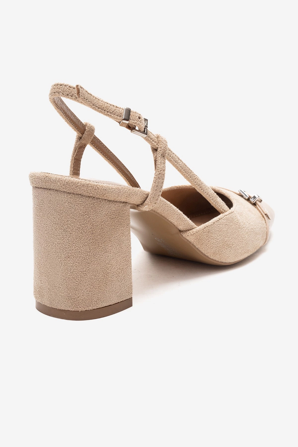 Prologue Shoes Womens Desia Slingback Round Toe Pump