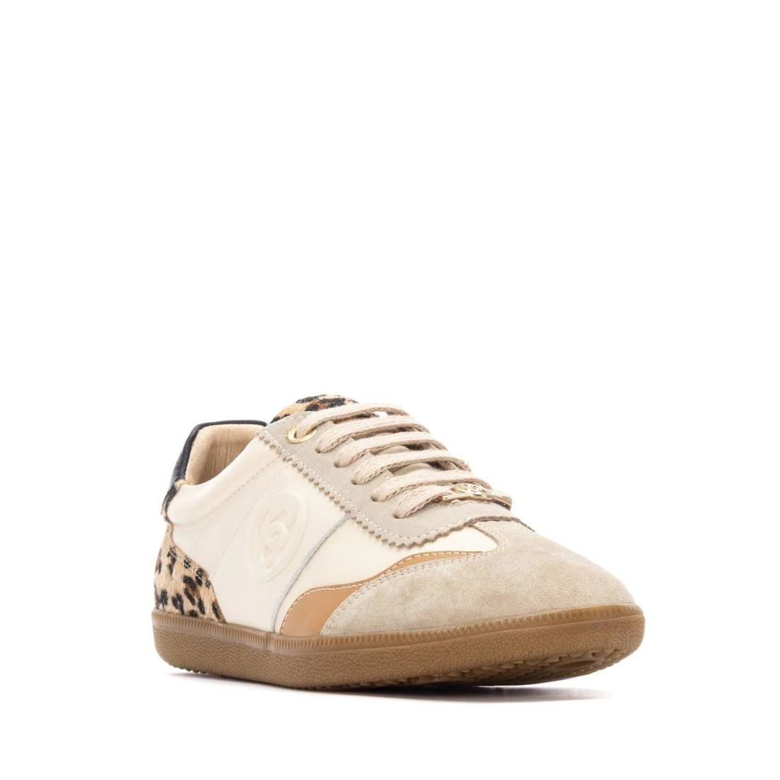 Women's Leather Lace-Up Sneakers Carmela Collection By XTI