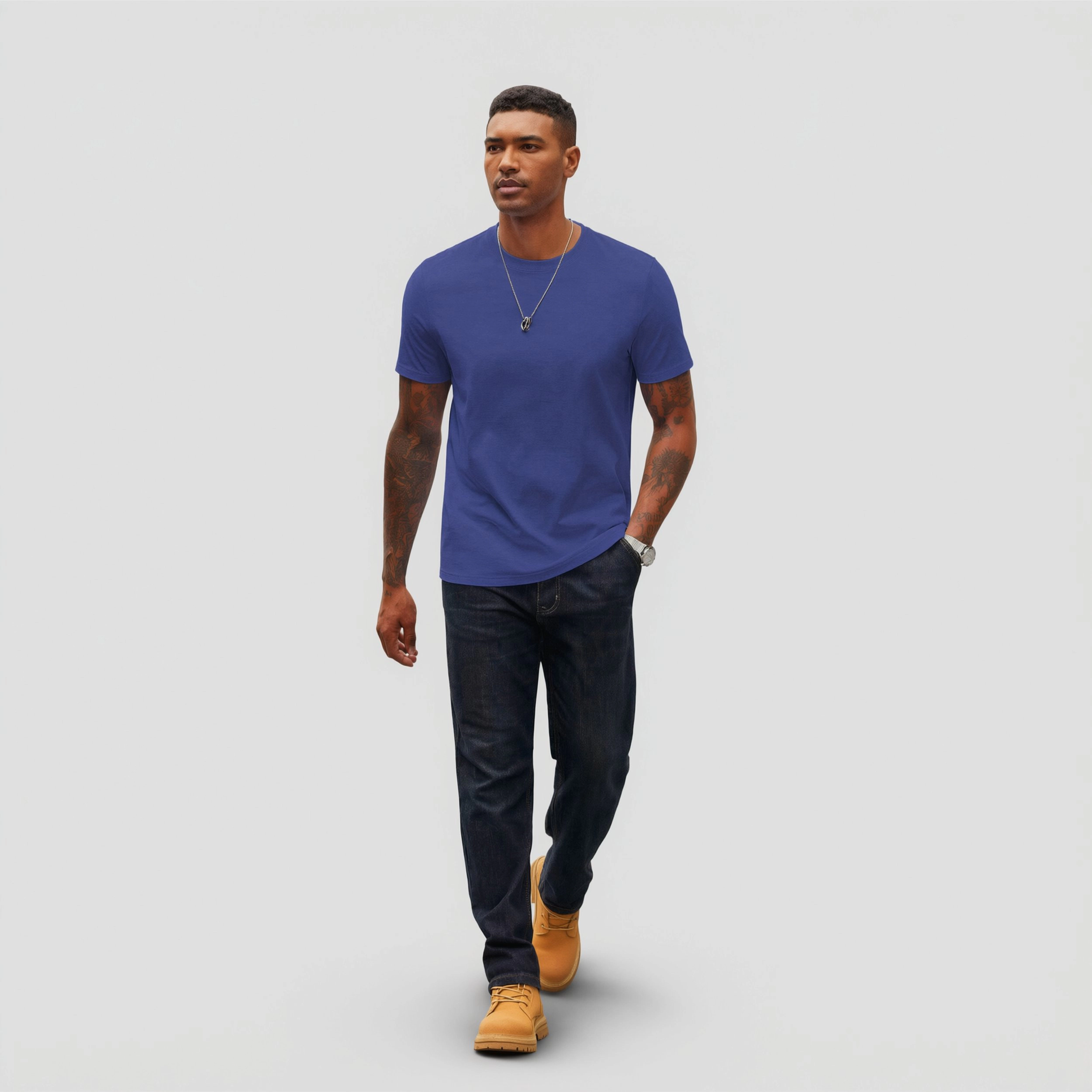 COOFANDY Men's Regular Fit Crew Neck Short Sleeve Casual T-Shirt