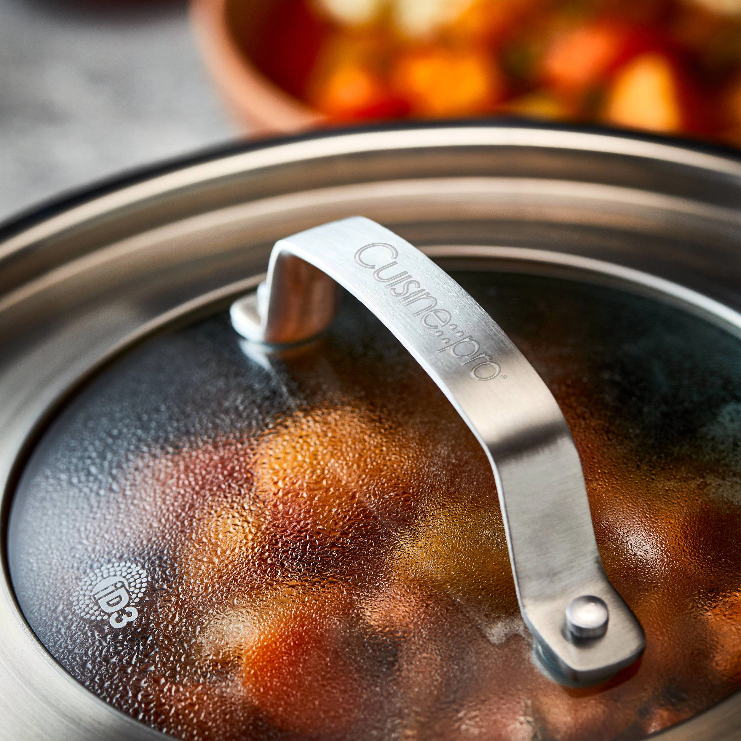 Cuisine::pro® iD3® SS 5 Qt. Casserole Pan With Lid