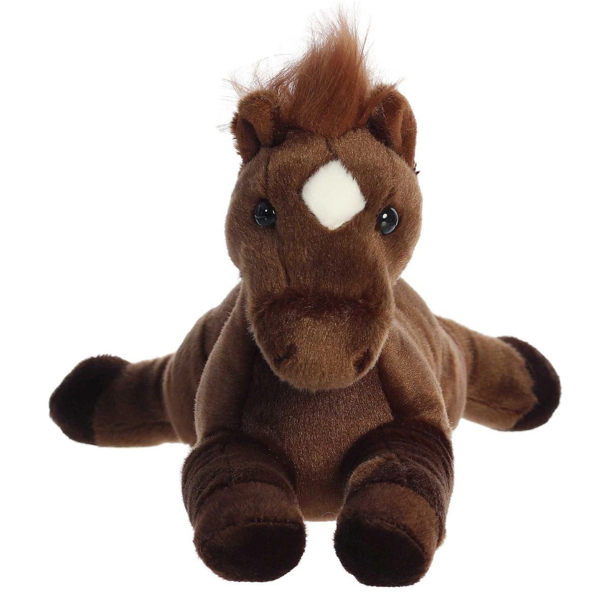 Aurora Flopsie Outlaw the Brown Horse 12-Inch Stuffed Animal Plush