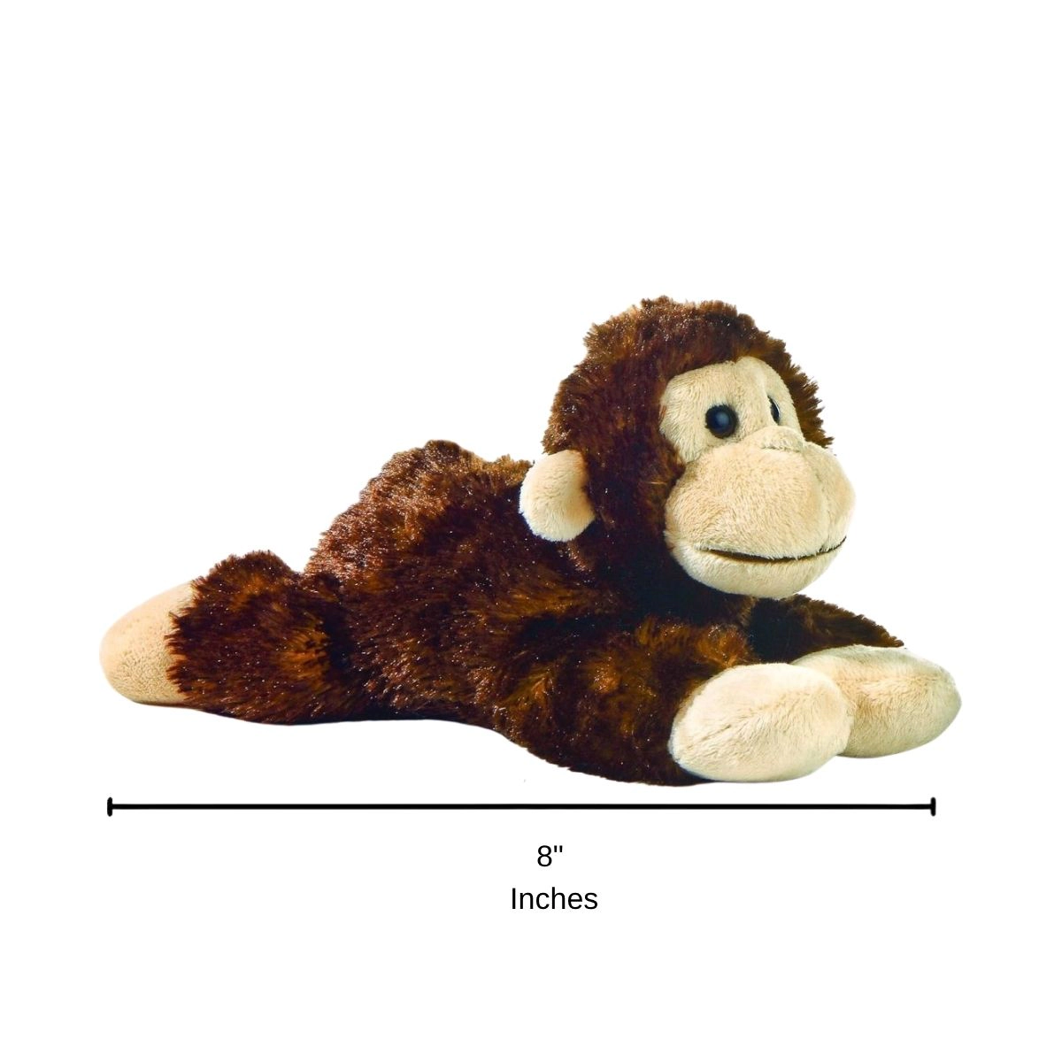 Aurora Mini Flopsie Cheki Chimp Monkey 8-Inch Stuffed Animal Plush