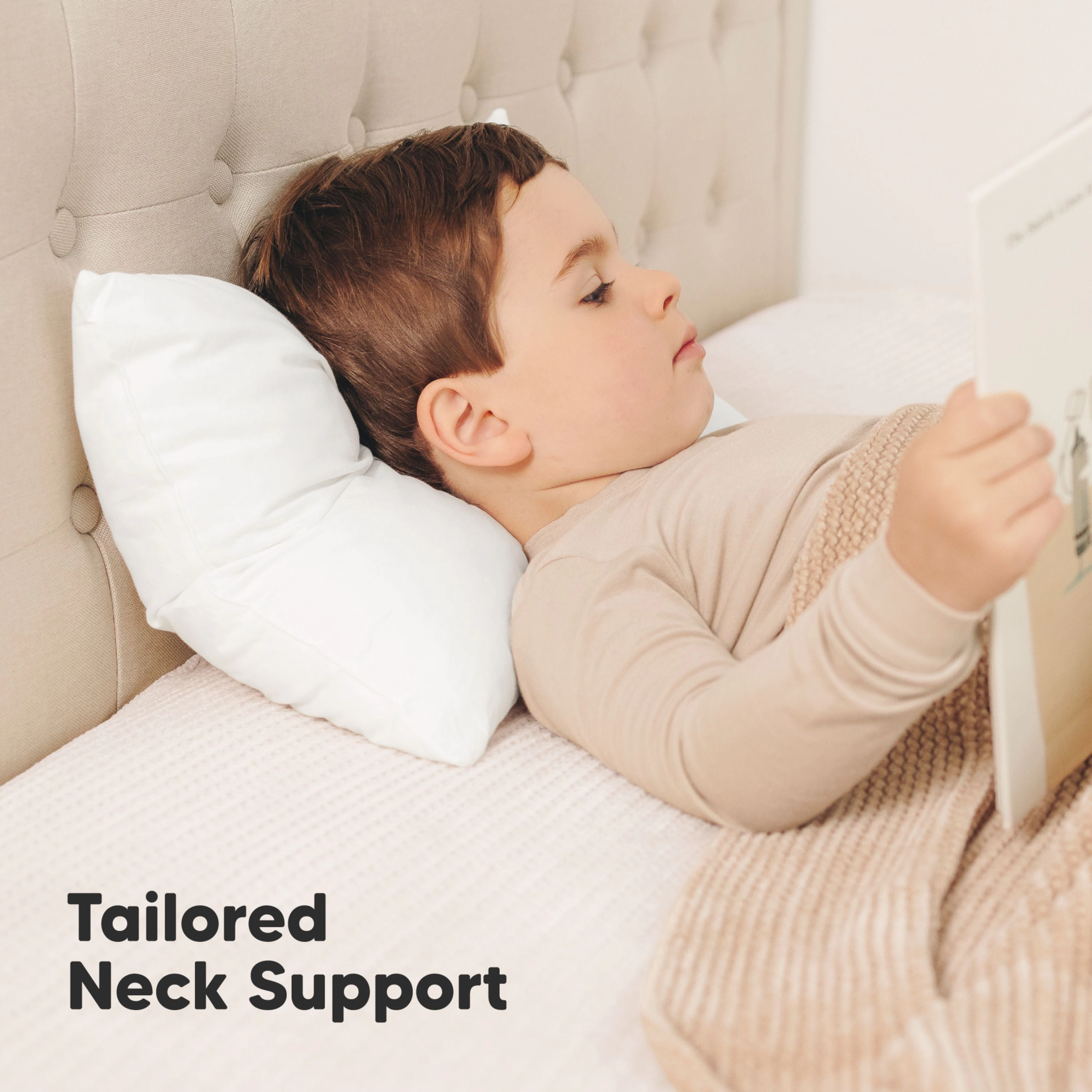 KeaBabies 2-Pack Jumbo Toddler Pillows Without Pillowcase