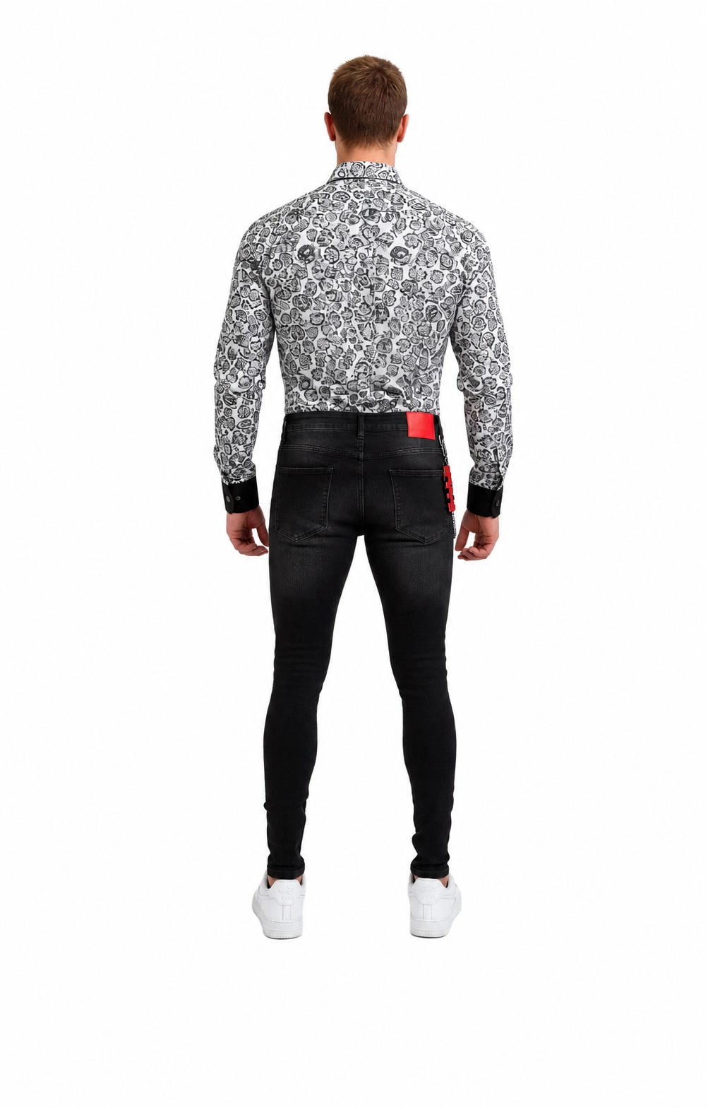 Elie Balleh Men's Modern Fit Denim Jeans