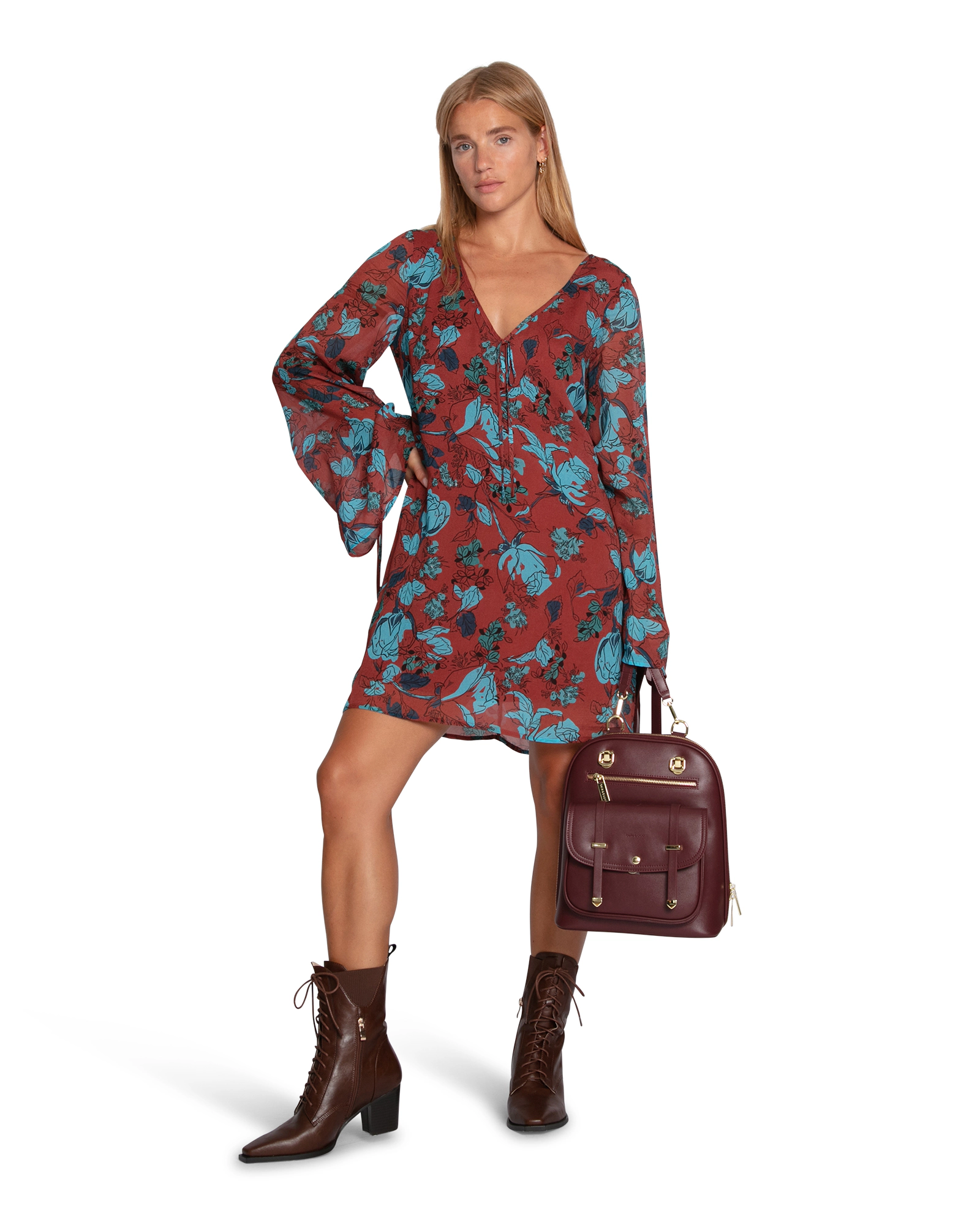 Belle & Bloom Womens Star Eyes Mini Dress