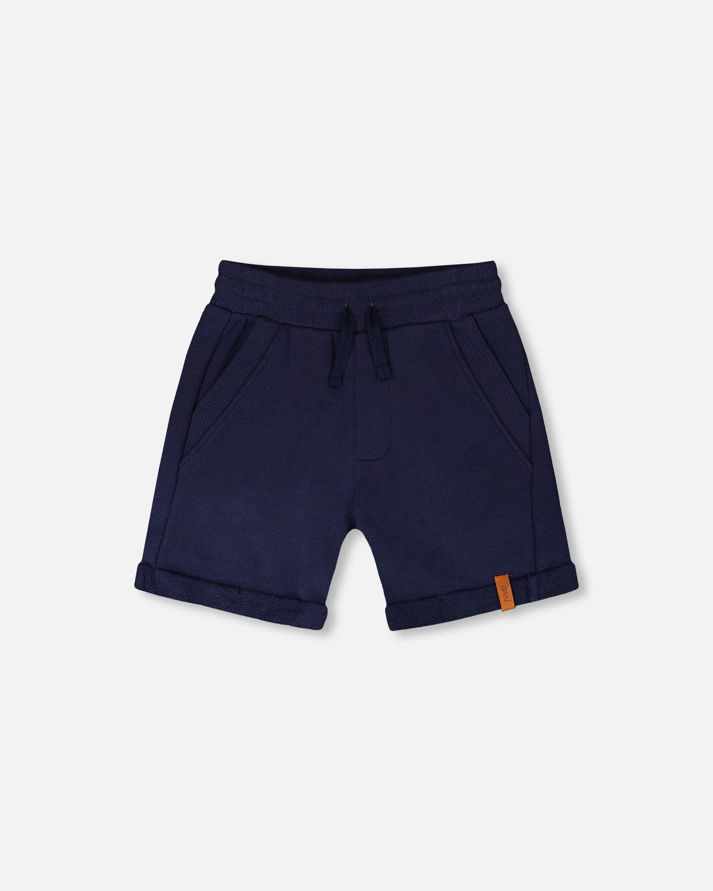 Deux par Boys French Terry Drawstring Waist Shorts
