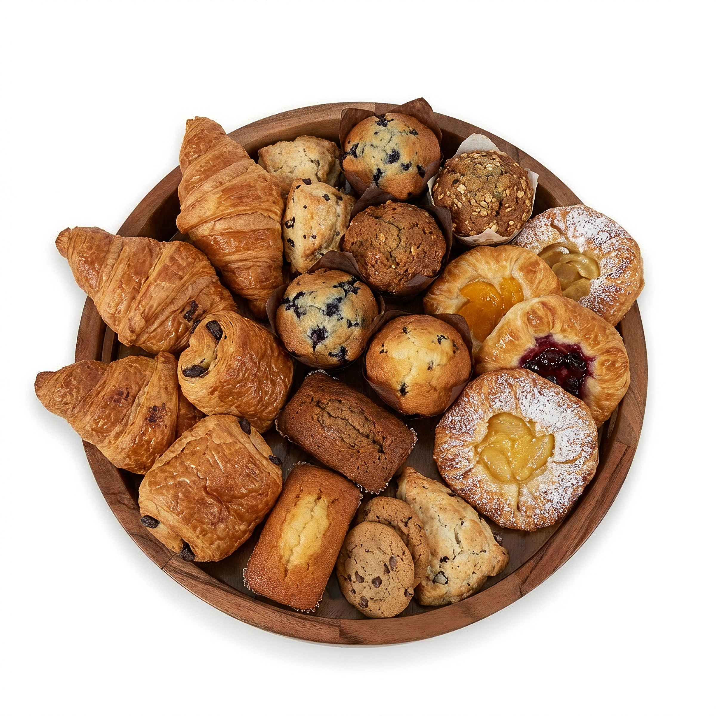 TOSCANA Barista Serving Tray with Glass Insert
