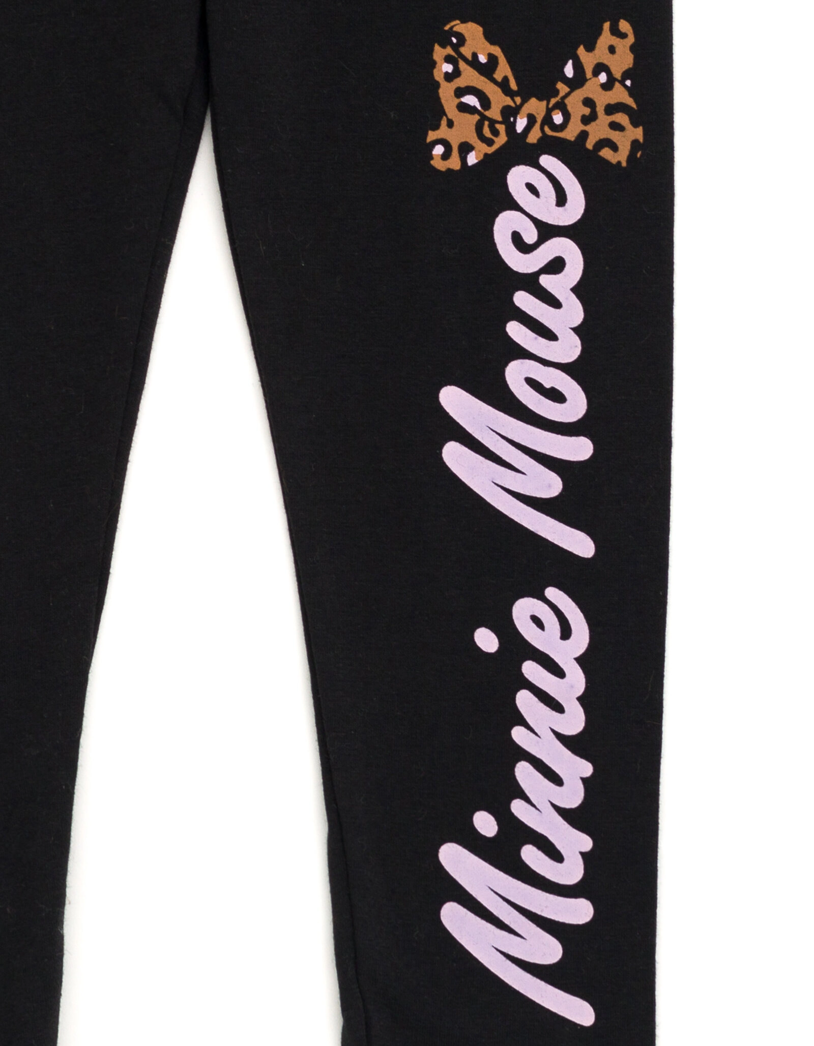 Disney Minnie Mouse Girls' Faux Fur Vest Tee and Leggings Set