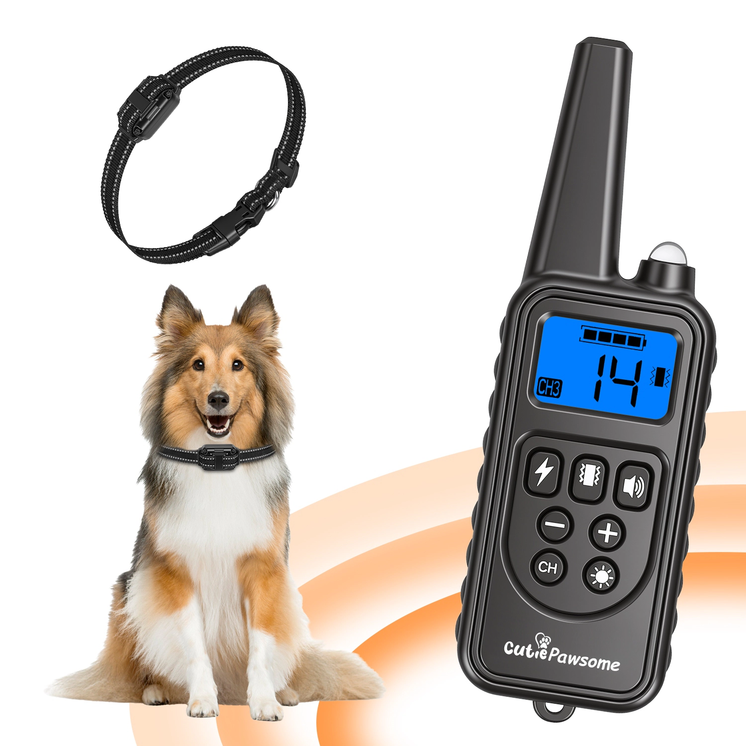 GBruno IP67 Waterproof Dog Training Collar Receiver