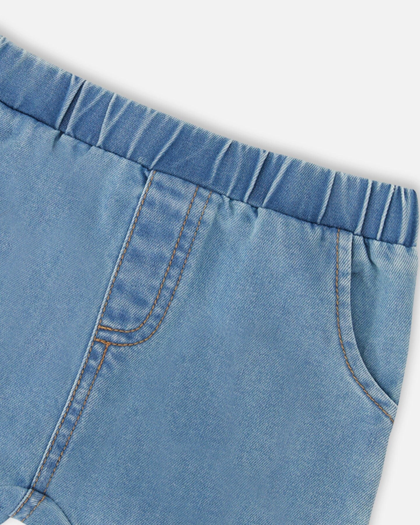 Deux par Boys Chambray Top and Short Set