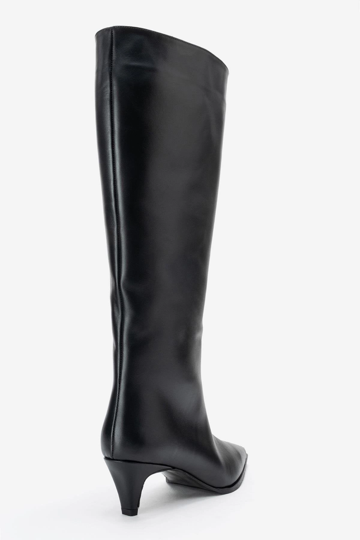 Forever & Always Womens Siora Leather Knee High Boots