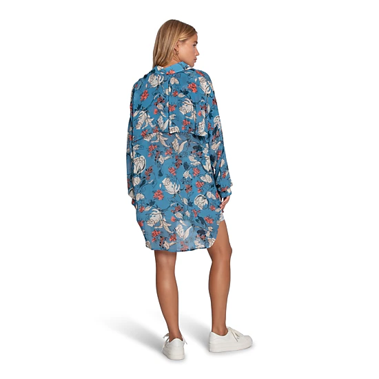 Belle & Bloom Womens Because You Move Me Oversized Shirt