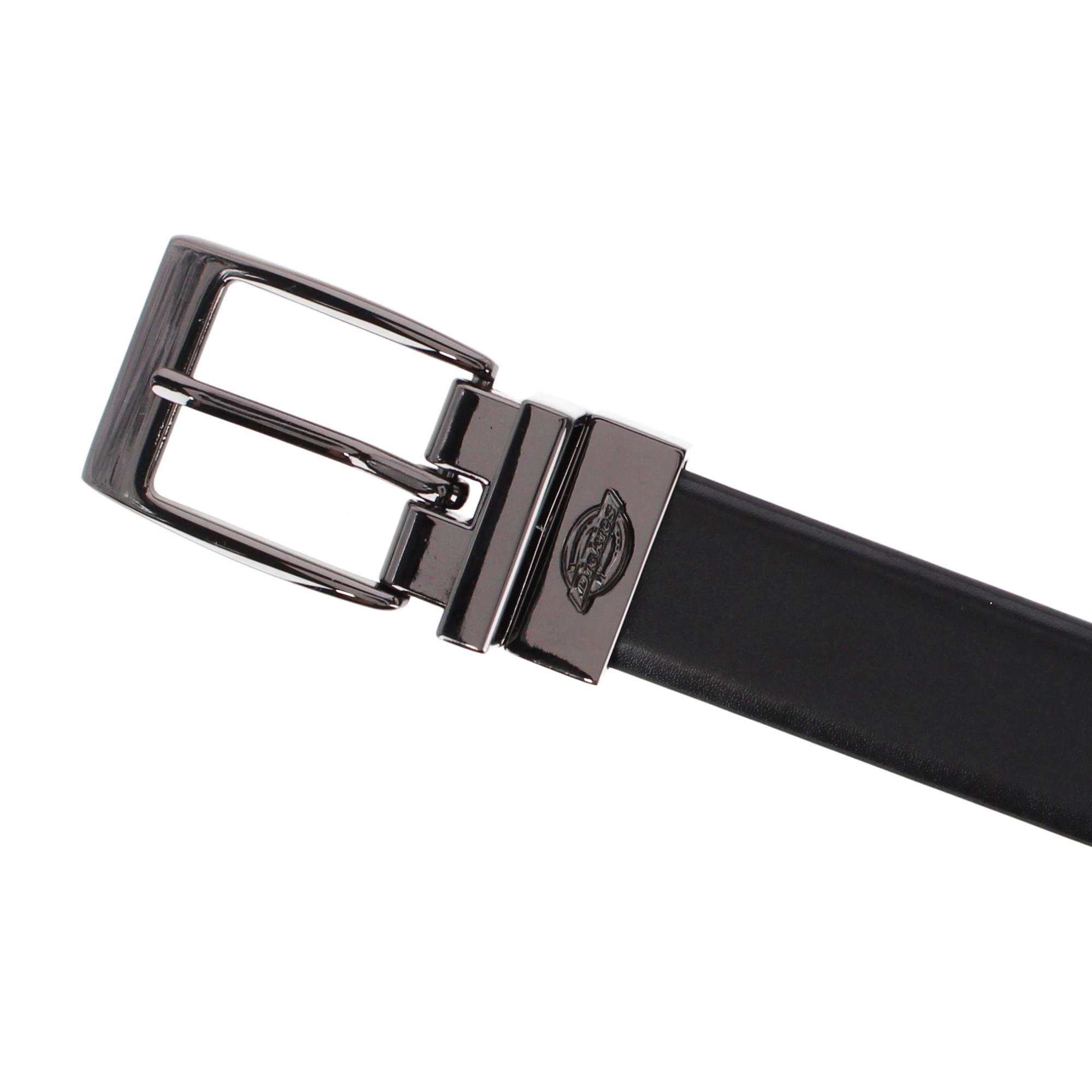Dickies Boys' Leather Reversible Dress Belt
