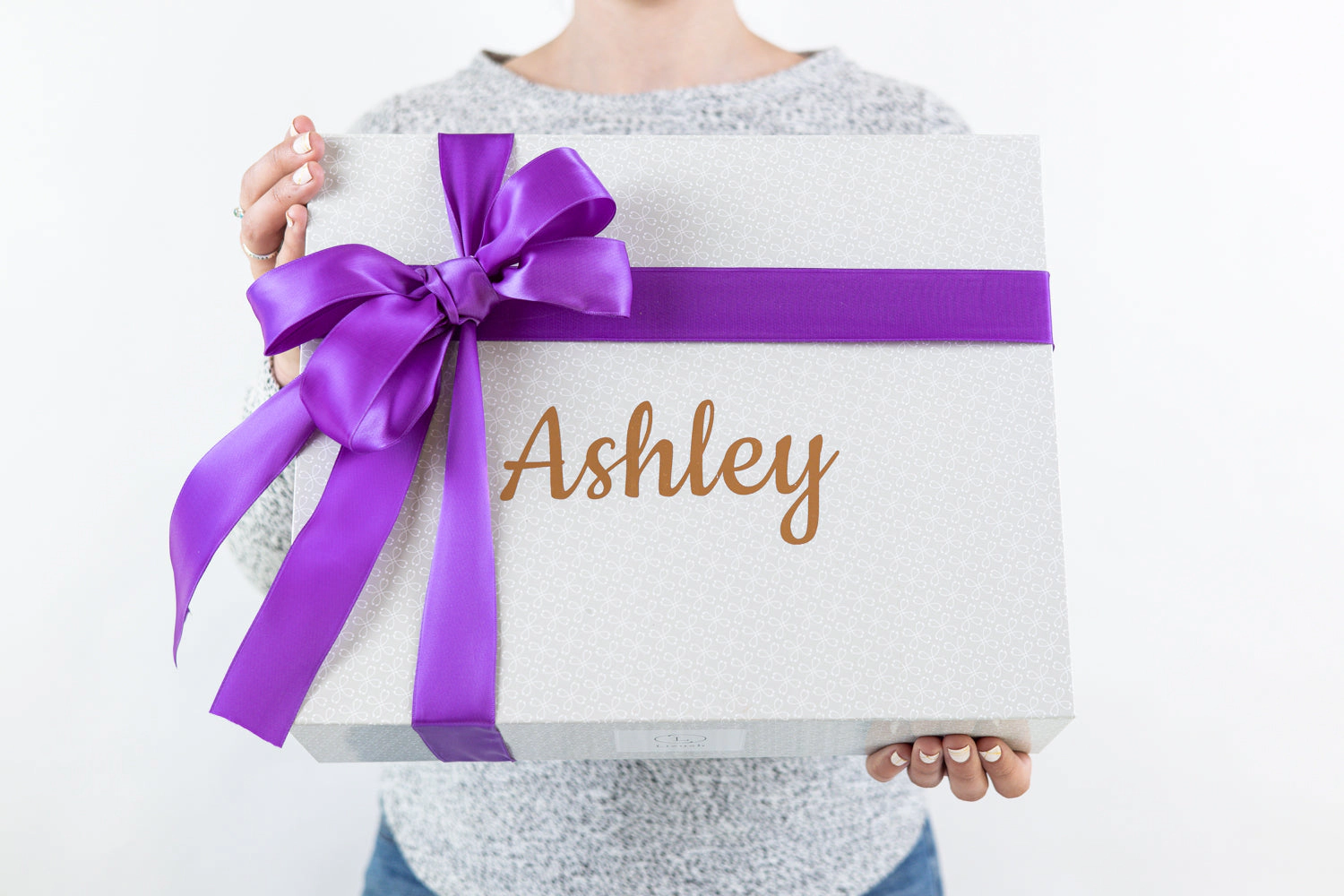 Bride-to-Be Lavender Gift Box, Bridal Shower Spa Basket