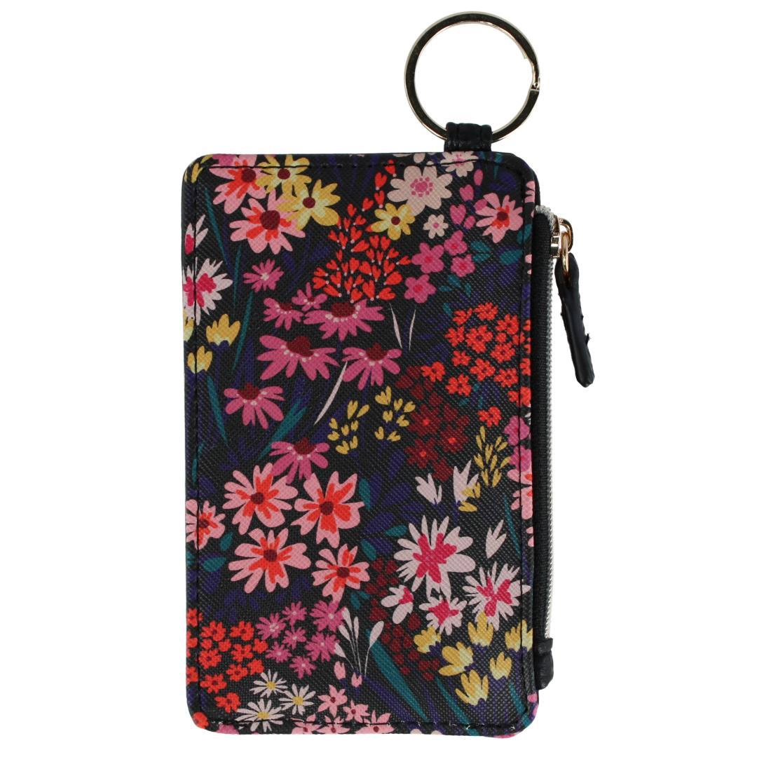 Julia Buxton Women's Vegan Leather Everywhere Lanyard ID Wallet
