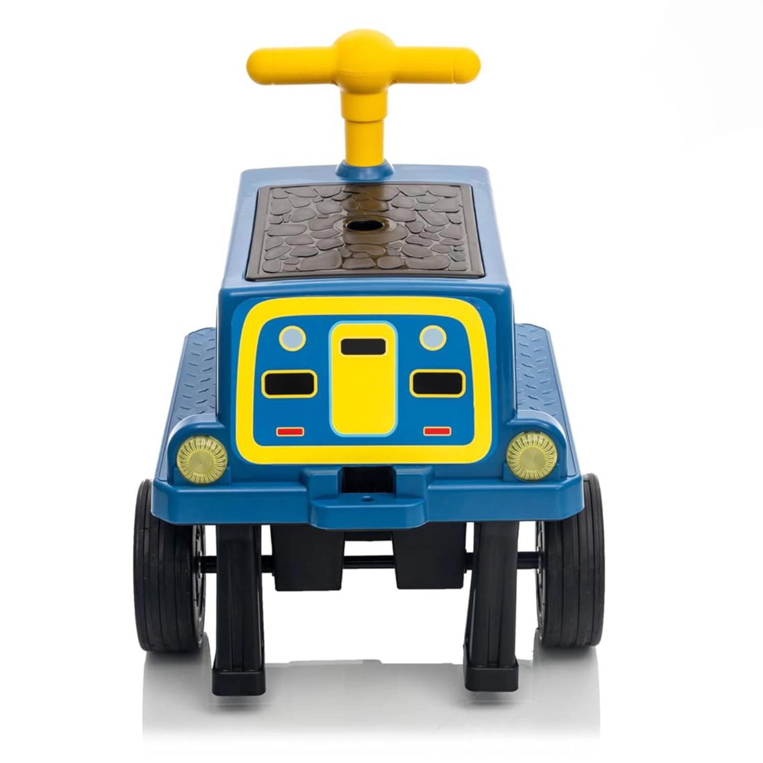 Enjyam Licensed CHUGGINGTON Kids Train Carriage for 12V Ride-On Train, w/ Storage, Handle, Rubber Wheels & Connect Rods
