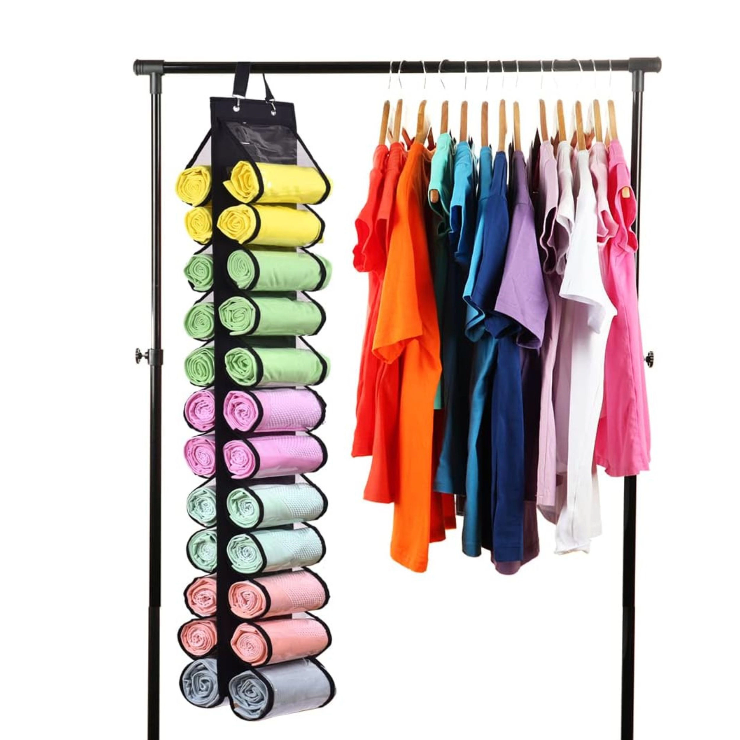 Stock Preferred Foldable Legging Storage Hanger Holds 24 Leggings Shirts and Jeans