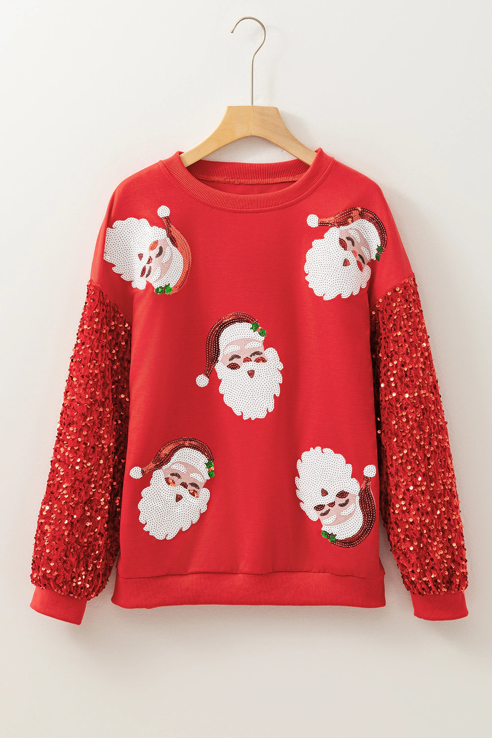 Threaded Pear Women's Zaniyah Long Sleeve Christmas Sweatshirt