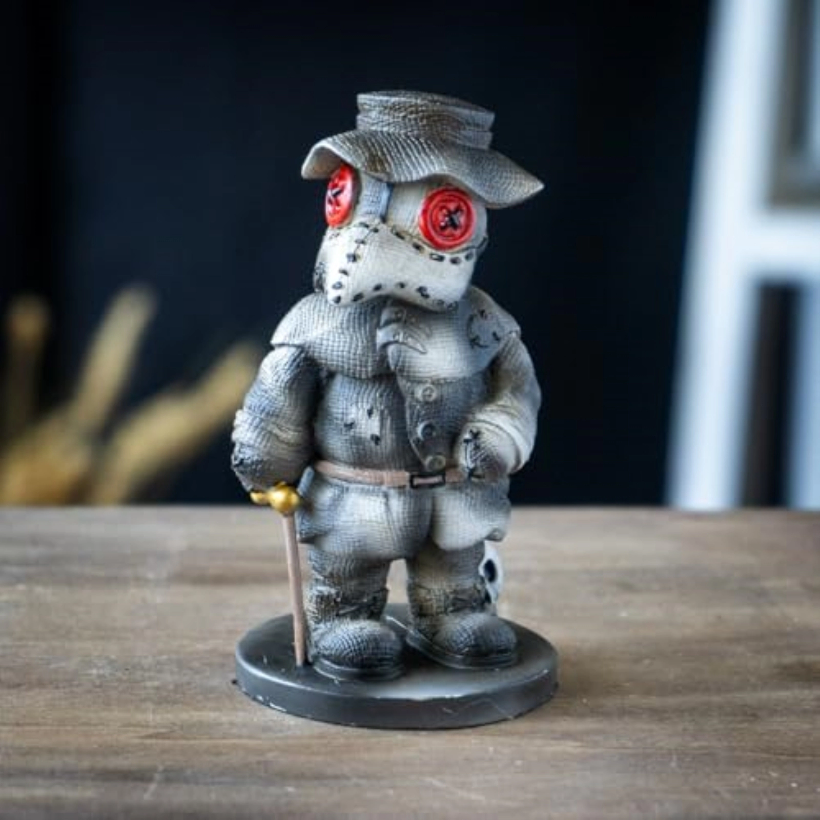 Pacific Giftware Pinhead Monsters Dr. Plague Collectible Resin Figurine 4.5 inch by Ruben Macias