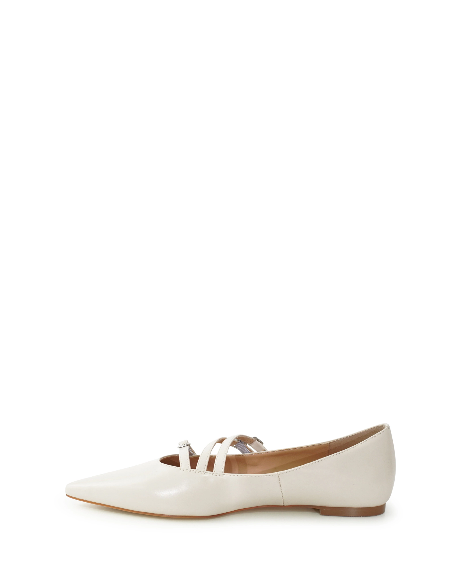 Belle & Bloom Womens Begin Again Buckled Flat