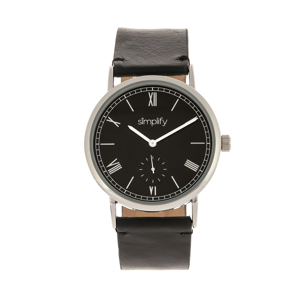 Simplify The 5100 Leather-Band Watch