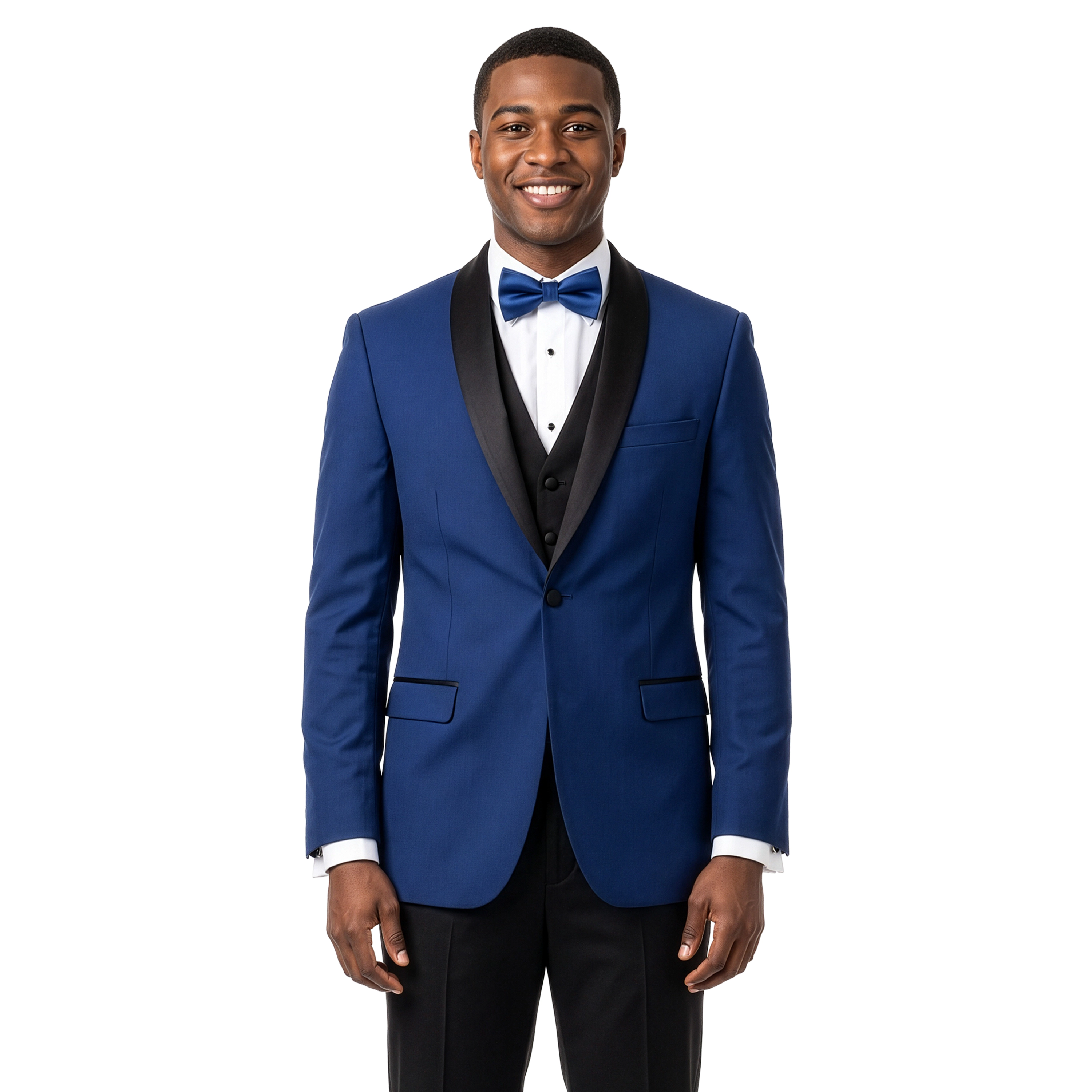 Bryan Michaels Mens 3 Piece Shawl Lapel Tuxedo Set
