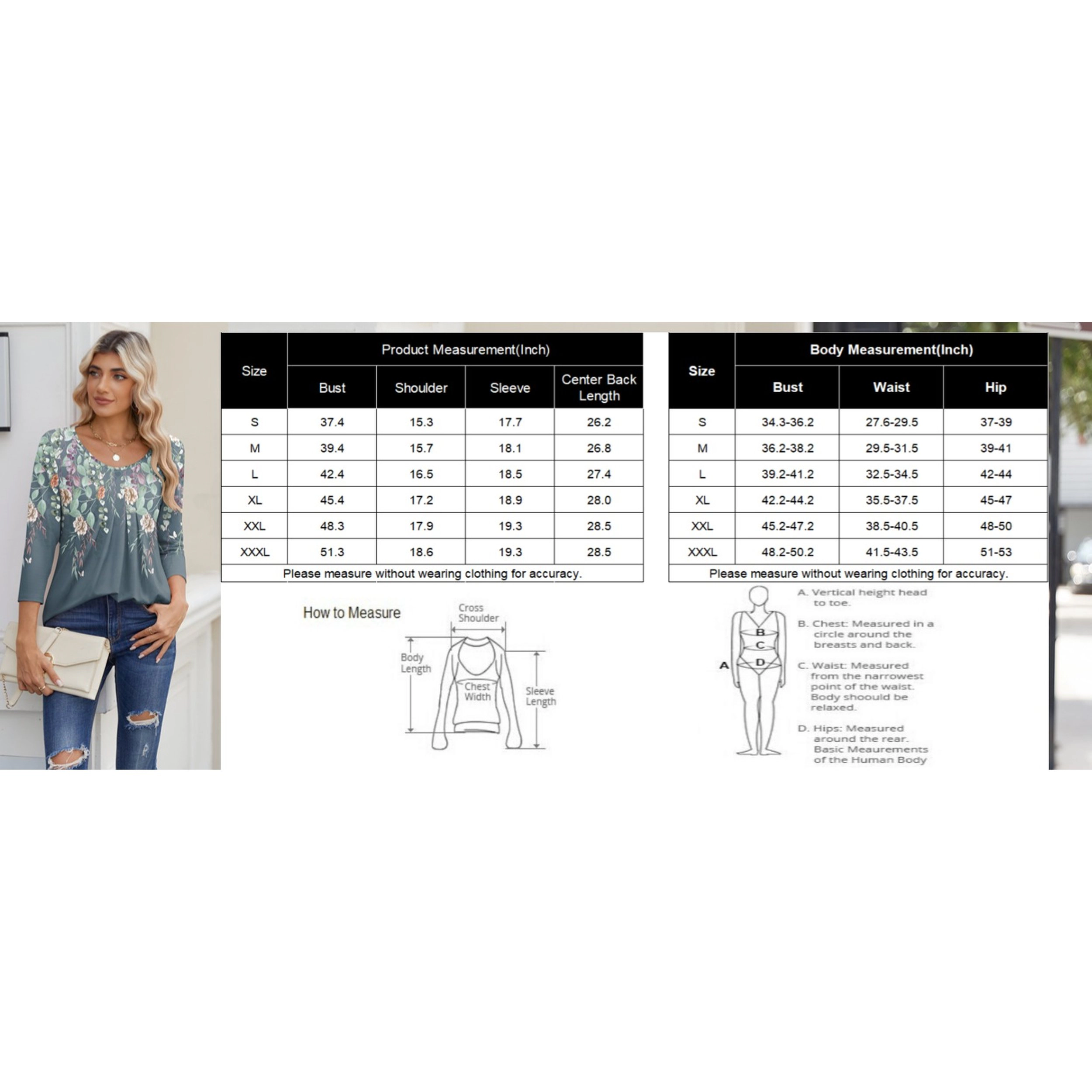 Zeagoo Women Ink Dot Round Neck Top