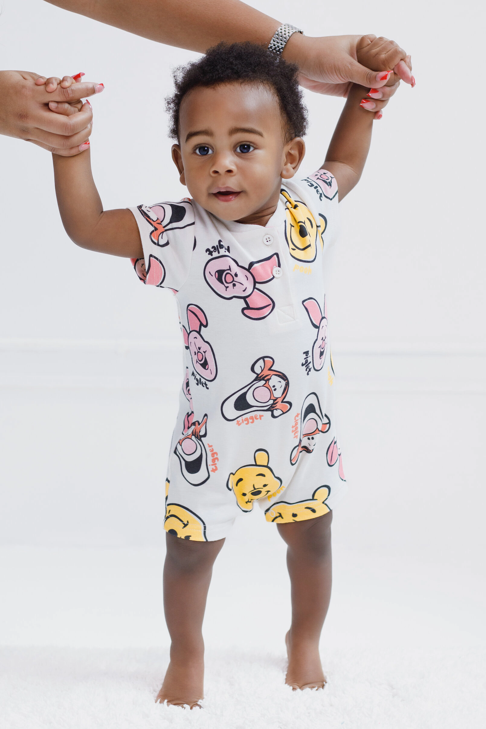 Disney Winnie the Pooh Baby Boys' One Piece Romper Set