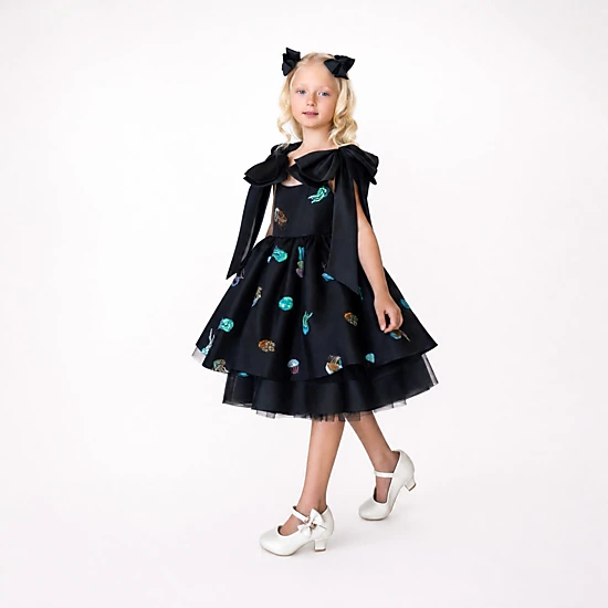 embroidery casual denim dress Pretty Days Embroidered Midi Color:Brown polka dot Floral Short Beach Dresses color fastness and shape Yellow&BlueTrend