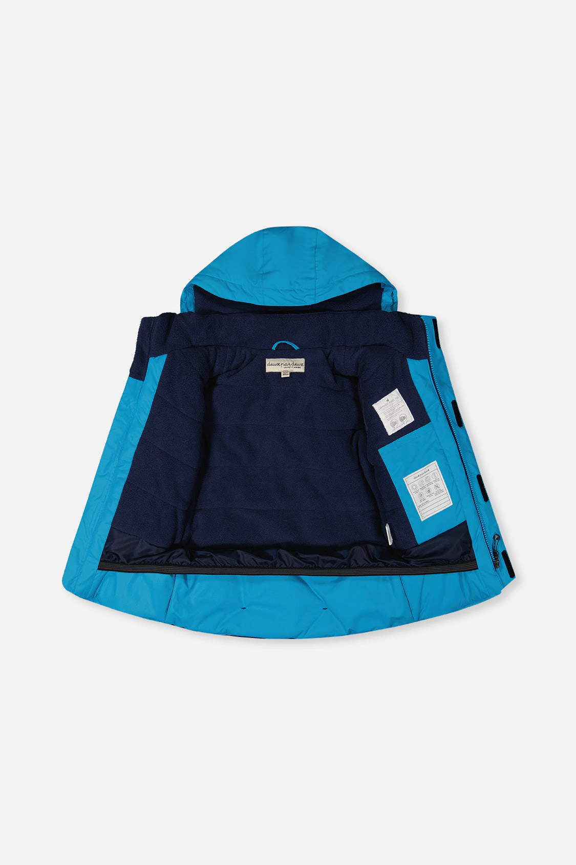 Deux par Boys Two Piece Discover Snowsuit with Hooded Jacket and Snow Pants