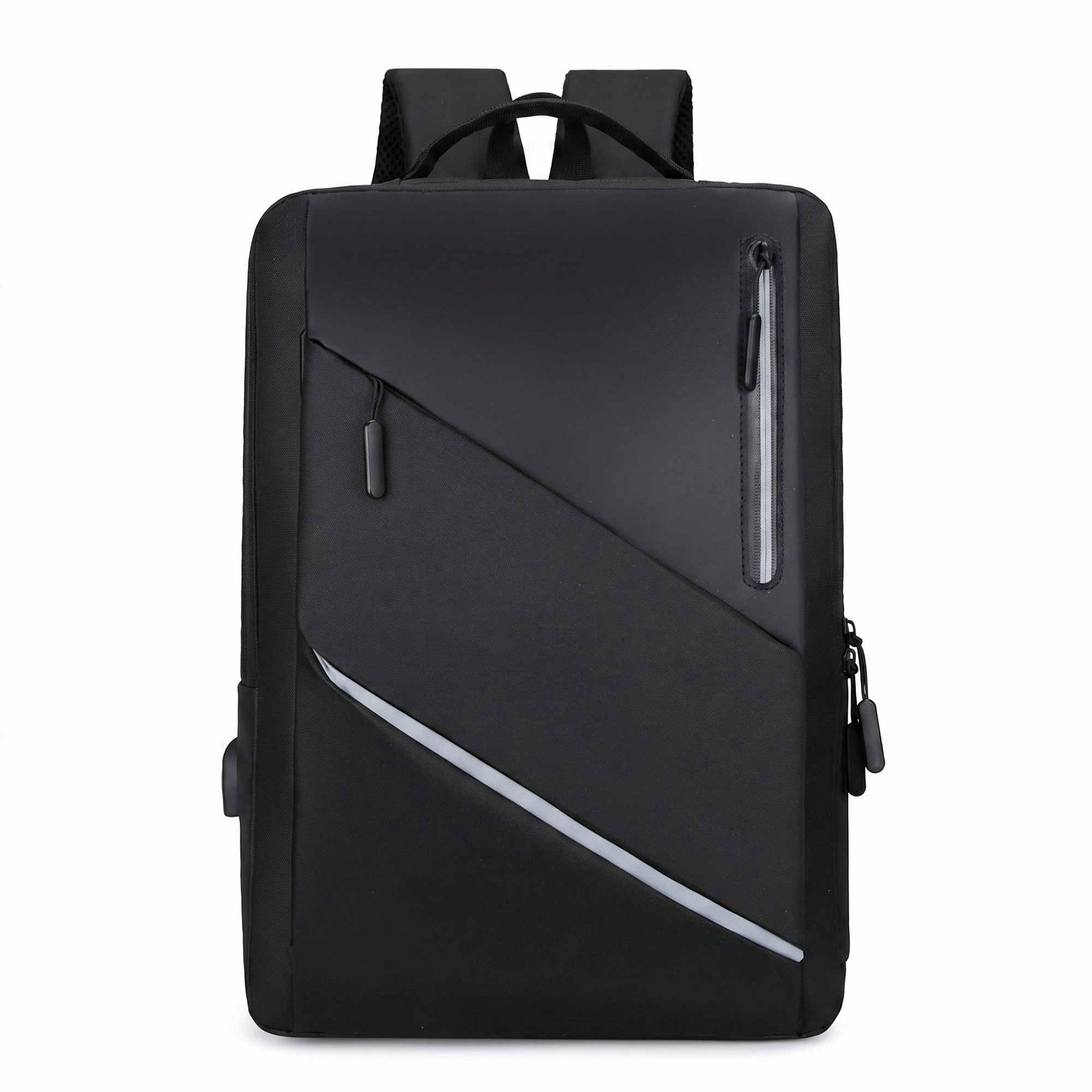 Alilang Women's Laptop Backpack with Padded Compartment Reflective Trim USB Port and Multiple Storage Pockets