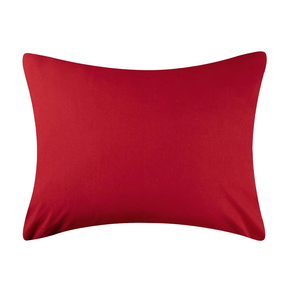 Greenland Home Fashions Peppermint Party Jacquard Woven Festive Christmas Pattern Decorative Pillow Sham