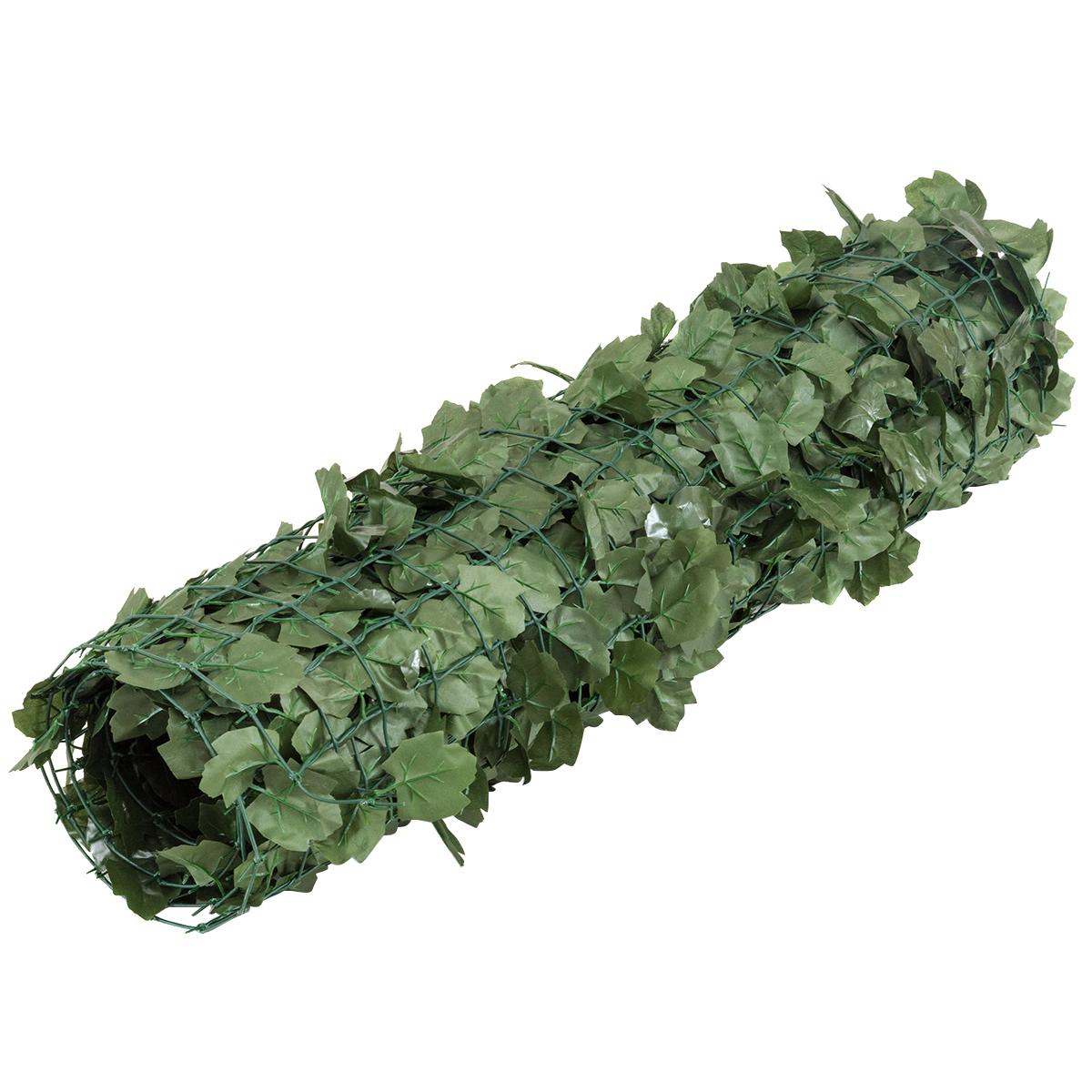 SUGIFT Faux Ivy Leaf Decorative Privacy Fence Garden Trellis 59 x 95 in PE Panel Each 2.4 x 2.2 in Leaf 1 Piece Green