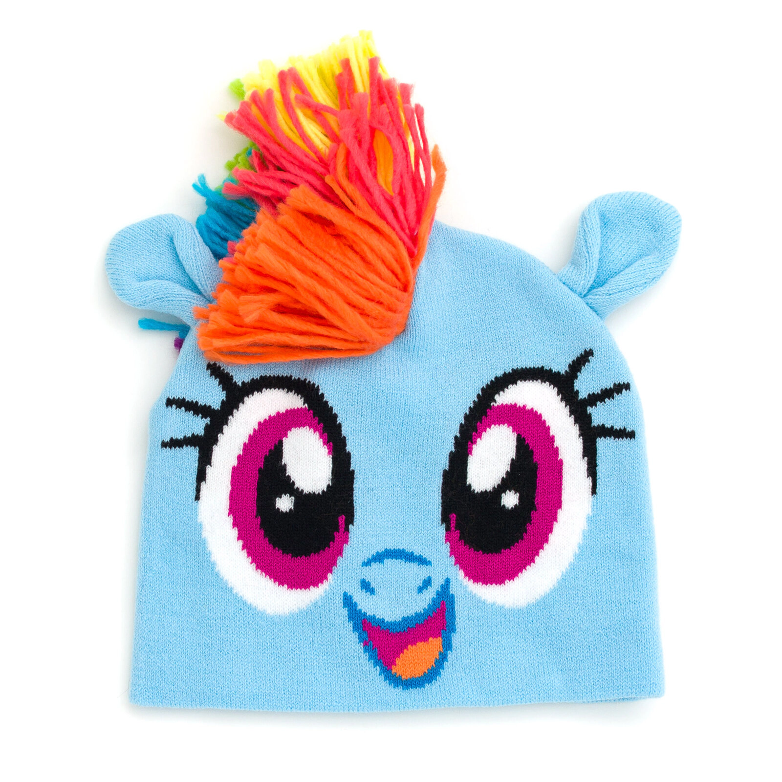 My Little Pony Rainbow Dash Girls' Cosplay Fleece 2-Piece Sweatshirt and Hat Set